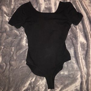 black bodysuit